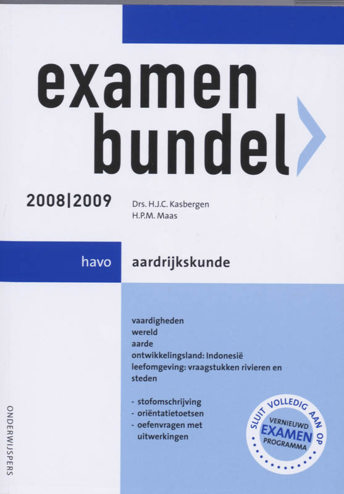 9789006074727 - Onderwijspers 2008-2009 havo examenbundel aardrijkskunde