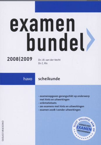 9789006074789 - Onderwijspers 2008-2009 havo examenbundel scheikunde