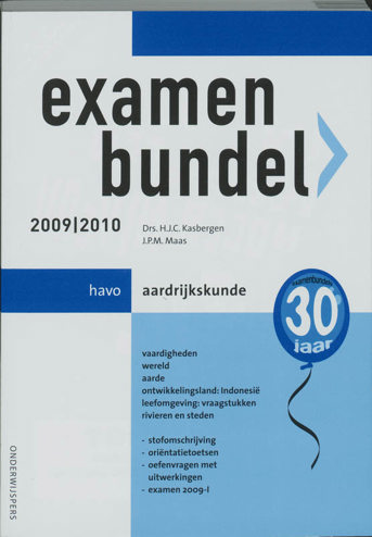 9789006075397 - Examenbundel 2009-2010 havo aardrijkskunde