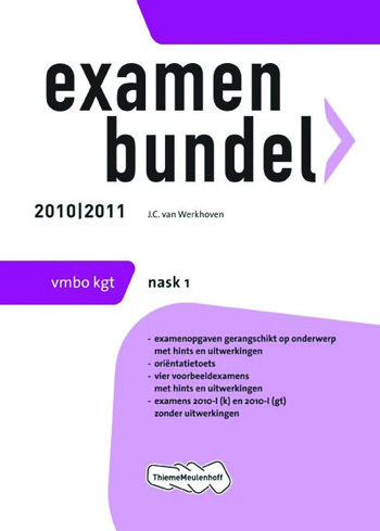 9789006075953 - Examenbundel 2010-2011 vmbo-kgt nask 1