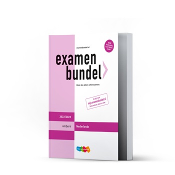 9789006077650 - Examenbundel 2022-2023 vmbo-k nederlands