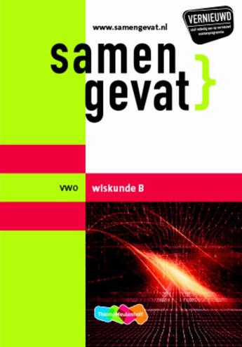 9789006078800 - Samengevat vwo wiskunde-b
