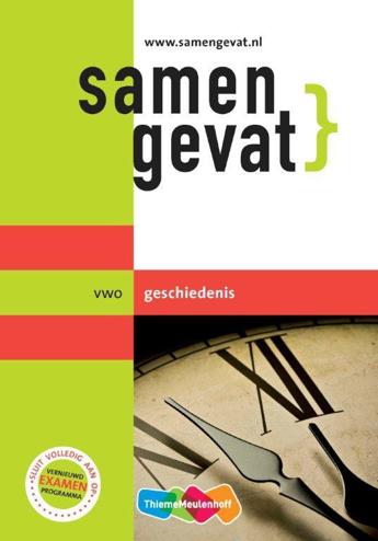 9789006080476 - Samengevat vwo geschiedenis