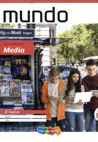 9789006081527 - Mundo LRN-line 2 vmbo-bk thema 11 online + boek 4-jaar afname