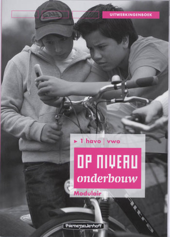 9789006104370 - Op niveau onderbouw 1hv uitwerkingenboek (modulair)