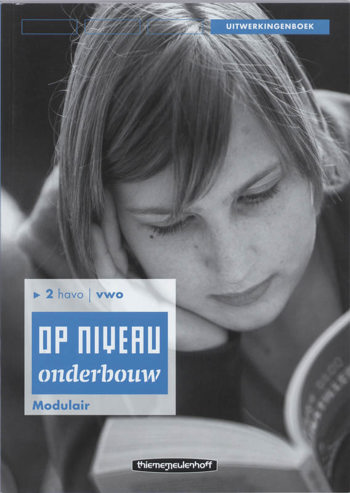 9789006104448 - Op niveau onderbouw 2hv uitwerkingenboek (modulair)