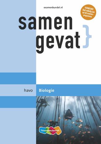 9789006112450 - Samengevat havo biologie