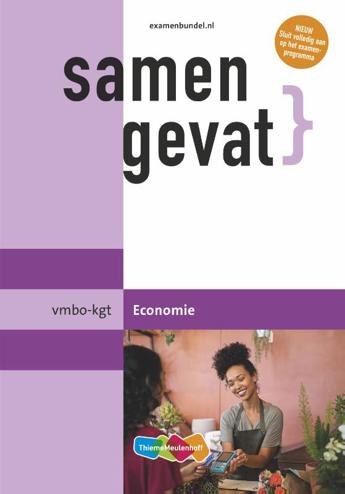 9789006112474 - Samengevat vmbo-kgt economie