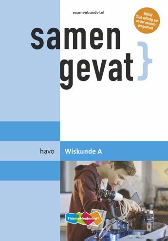 9789006112481 - Samengevat havo wiskunde-a