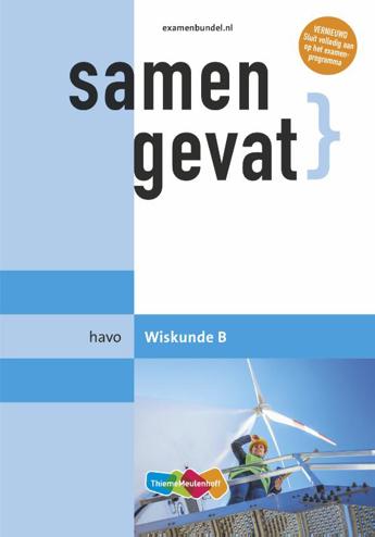 9789006112498 - Samengevat havo wiskunde-b