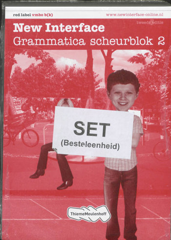9789006146240 - New interface red label 2 grammatica scheurblok