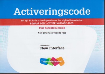 9789006148015 - New interface 2e fase 4/5/6hv docentenlicentie plus