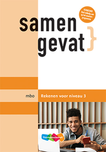 9789006149845 - Samengevat rekenen mbo niveau 3