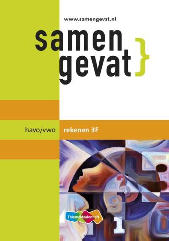 9789006260670 - Samengevat rekenen 3f havo/vwo