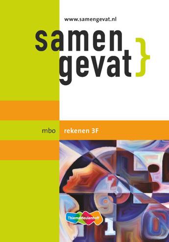 9789006260694 - Samengevat MBO Rekenen 3F