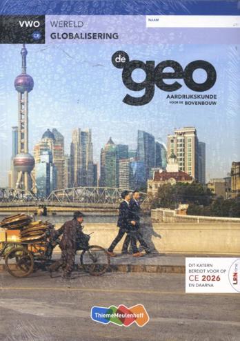 9789006262162 - De geo LRN-line vwo globalisering (CE 2026 ev) online + boek 4-jaar afname