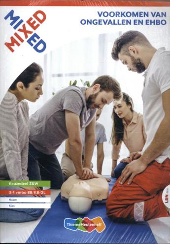 9789006331769 - Mixed LRN-line vmbo voorkomen van ong en EHBO online + boek 4-jaar afname