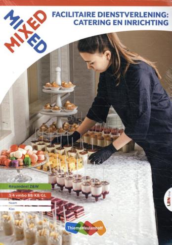 9789006331783 - Mixed LRN-line vmbo facilitaire dienstv cater inr online + boek 4-jaar afname