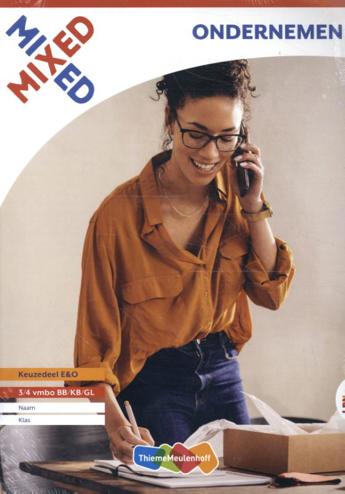9789006331981 - Mixed LRN-line vmbo ondernemen online + boek 4-jaar afname