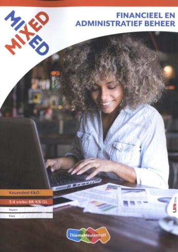 9789006332063 - Mixed LRN-line vmbo financieel en admin beheer online + boek 4-jaar afname