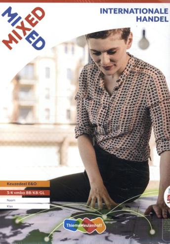9789006332100 - Mixed LRN-line vmbo internationale handel online + boek 4-jaar afname