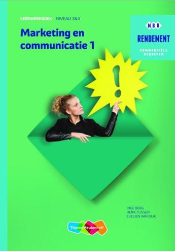 9789006372274 - Rendement leerwerkboek marketing en communicatie 1