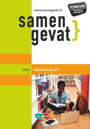 9789006372441 - Samengevat MBO Nederlands (2F) 2e druk