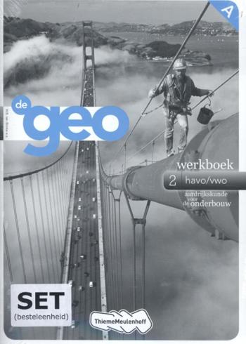 9789006372793 - De geo (9e editie) 2hv werkboek deel a+b/totaallicentie