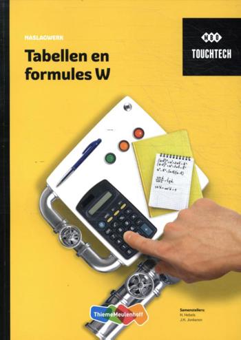 9789006373899 - TouchTech Tabellen en formules W