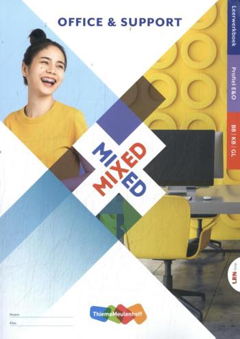 9789006373929 - Mixed LRN-line 3/4 vmbo Office & Support online + boek 4-jaar afname