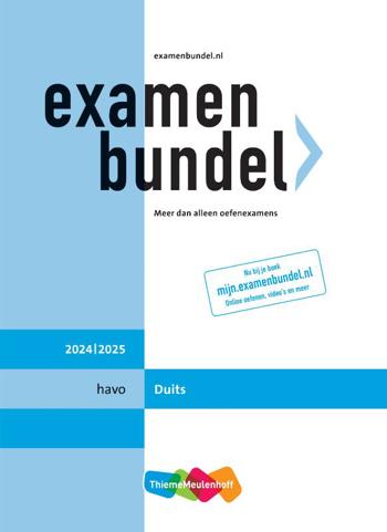 9789006373943 - Examenbundel 2024-2025 online+boek havo duits