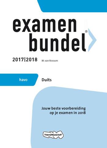 9789006391633 - Examenbundel 2017-2018 havo duits