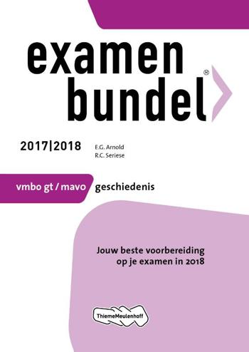 9789006391893 - Examenbundel 2017-2018 vmbo-gt geschiedenis