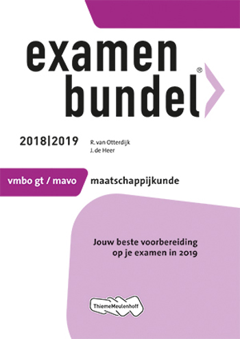 9789006429138 - Examenbundel 2018-2019 vmbo-gt-mavo maatschappijkunde