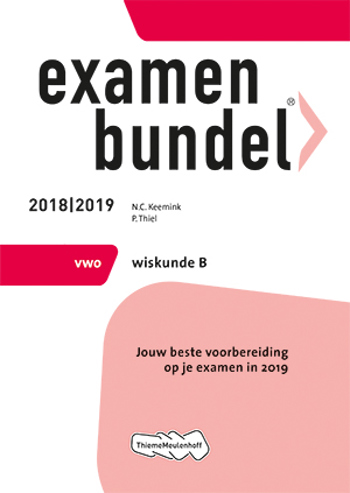 9789006429176 - Examenbundel 2018-2019 vwo wiskunde-b