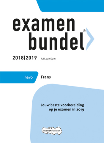 9789006429206 - Examenbundel 2018-2019 havo frans