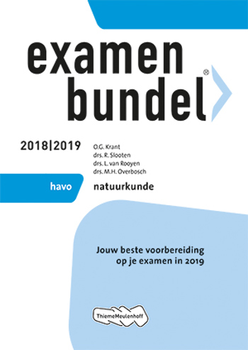 9789006429213 - Examenbundel 2018-2019 havo natuurkunde