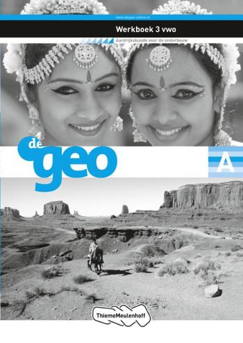 9789006433401 - De geo (8e editie) 3v werkboek deel a+b