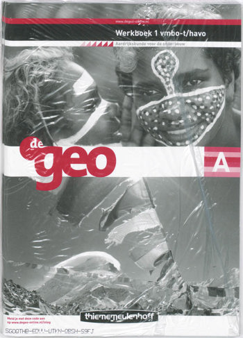 9789006433517 - De geo (8e editie) 1 vmbo-t/h werkboek deel a+b
