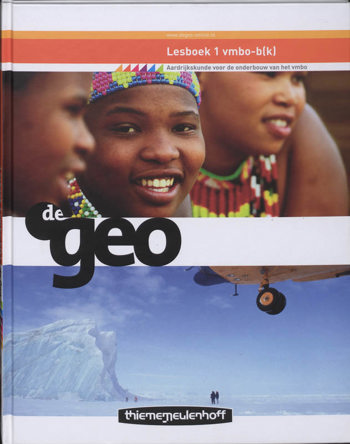 9789006433623 - De geo (8e editie) 1 vmbo-b(k) lesboek