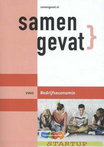 9789006436112 - Samengevat vwo bedrijfseconomie