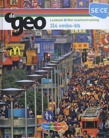 9789006436808 - De geo 3/4 vmbo-b lesboek