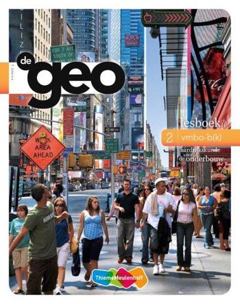 9789006438055 - De geo (9e editie) 2 vmbo-bk lesboek