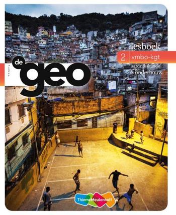 9789006438093 - De geo (9e editie) 2 vmbo-kgt lesboek