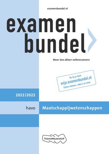 9789006491418 - Examenbundel 2021-2022 havo maatschappijwetenschappen