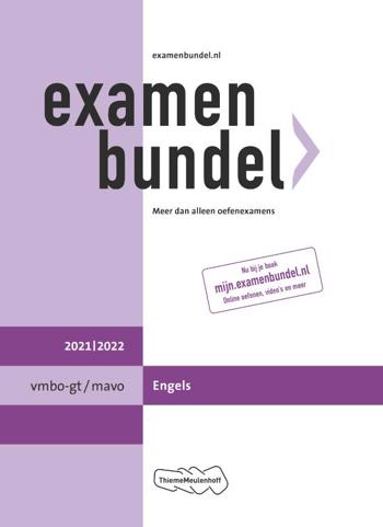 9789006491456 - Examenbundel 2021-2022 vmbo-gt/mavo engels