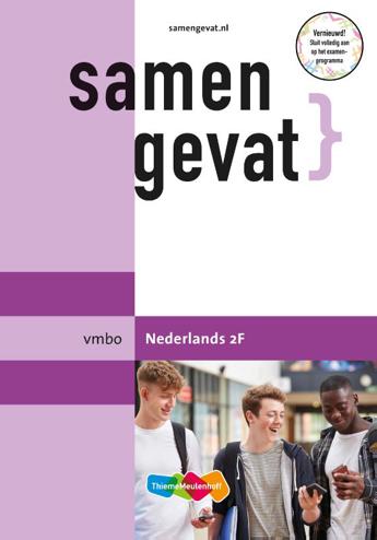 9789006491708 - Samengevat (3e editie) vmbo Nederlands 2F