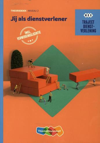 9789006503999 - (ECK) Traject Combipakket Dienstverlening Jij als dienstverlener niveau 2 boek en verwerkingslicentie 1 jaar