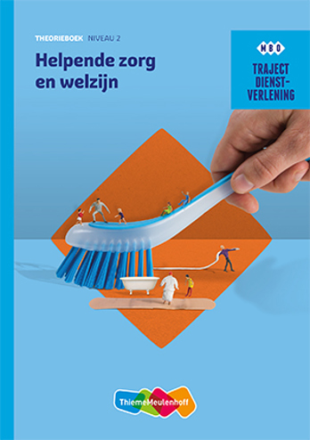 9789006504026 - (ECK) Traject Combipakket Dienstverlening Helpende Zorg en welzijn niveau 2 boek en verwerkingslicentie 1 jaar
