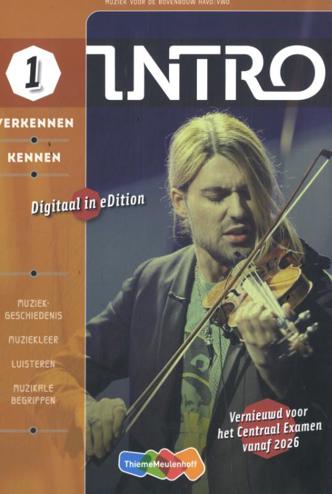 9789006504446 - Intro 4/5/6 havo/vwo (CE 2026 e.v.) Leerwerkboek 1 verkennen - kennen + totaallicentie 4-jaar afname